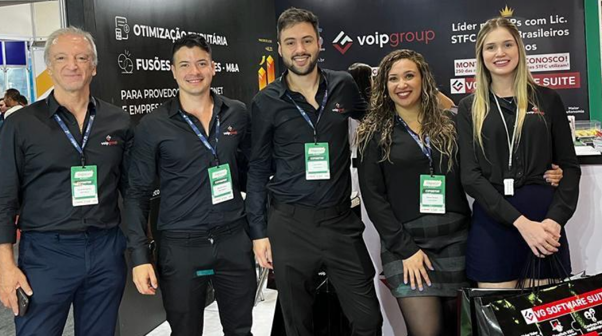 VoIP Group na ExpoISP 2022 de Olinda (PE)