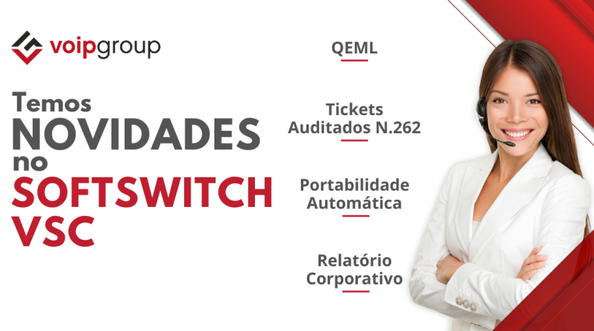 Novo Dashboard STFC no Softswitch VSC: QEML, Tickets Auditados da Norm.262 da ANATEL, Portabilidade Automatica, Relatorio Corporativo em Tempo Real