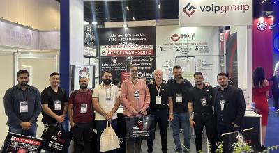 Stand da VoIP Group na Futurecom 2024