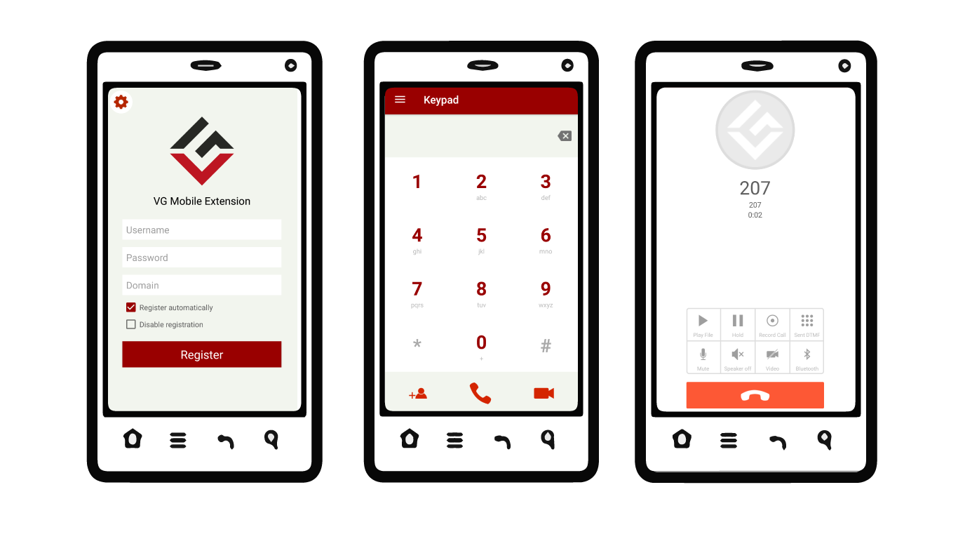 App Softphone Customizado (IOS e Android) para Empresas