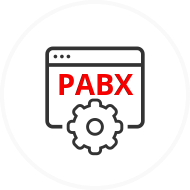 Funcionalidades configuráveis por cada PBX